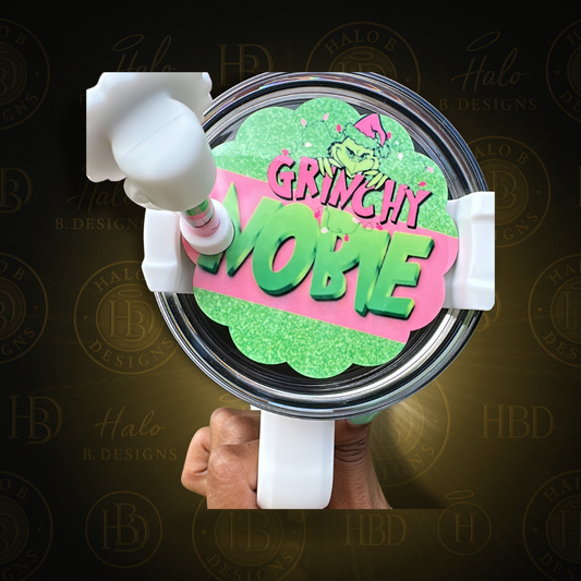 Drink Accessories - Custom Straw Toppers & Tumbler Add-Ons – Halo B Designs