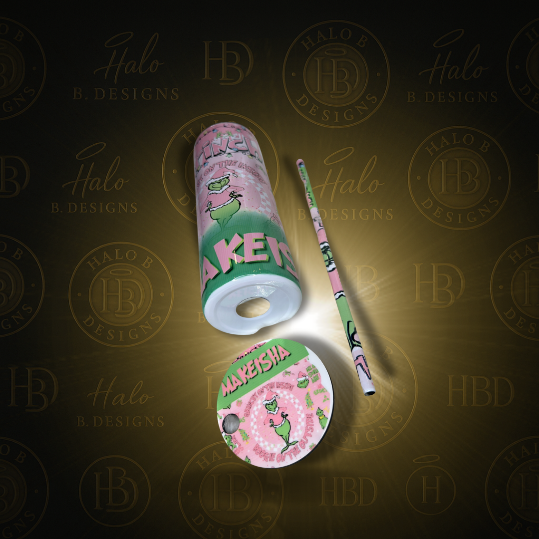 Customized Name Straw Topper